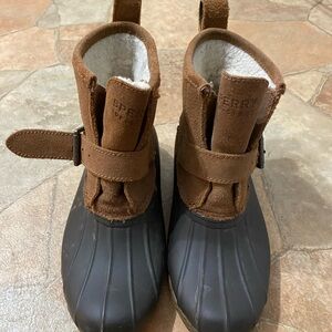 Sperry Women’s Brown and Black Boots